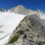 Beginning of the ridge