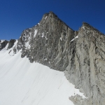 View toward the summit