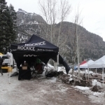 Festival, pre festivities. I volunteered to help set up tents, unpack, etc.