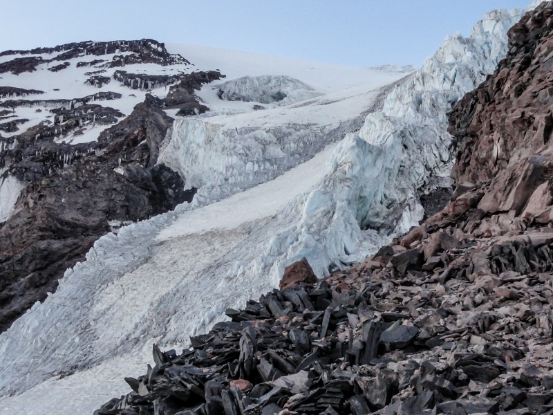 Climbing Mount Rainier via the Kautz Glacier