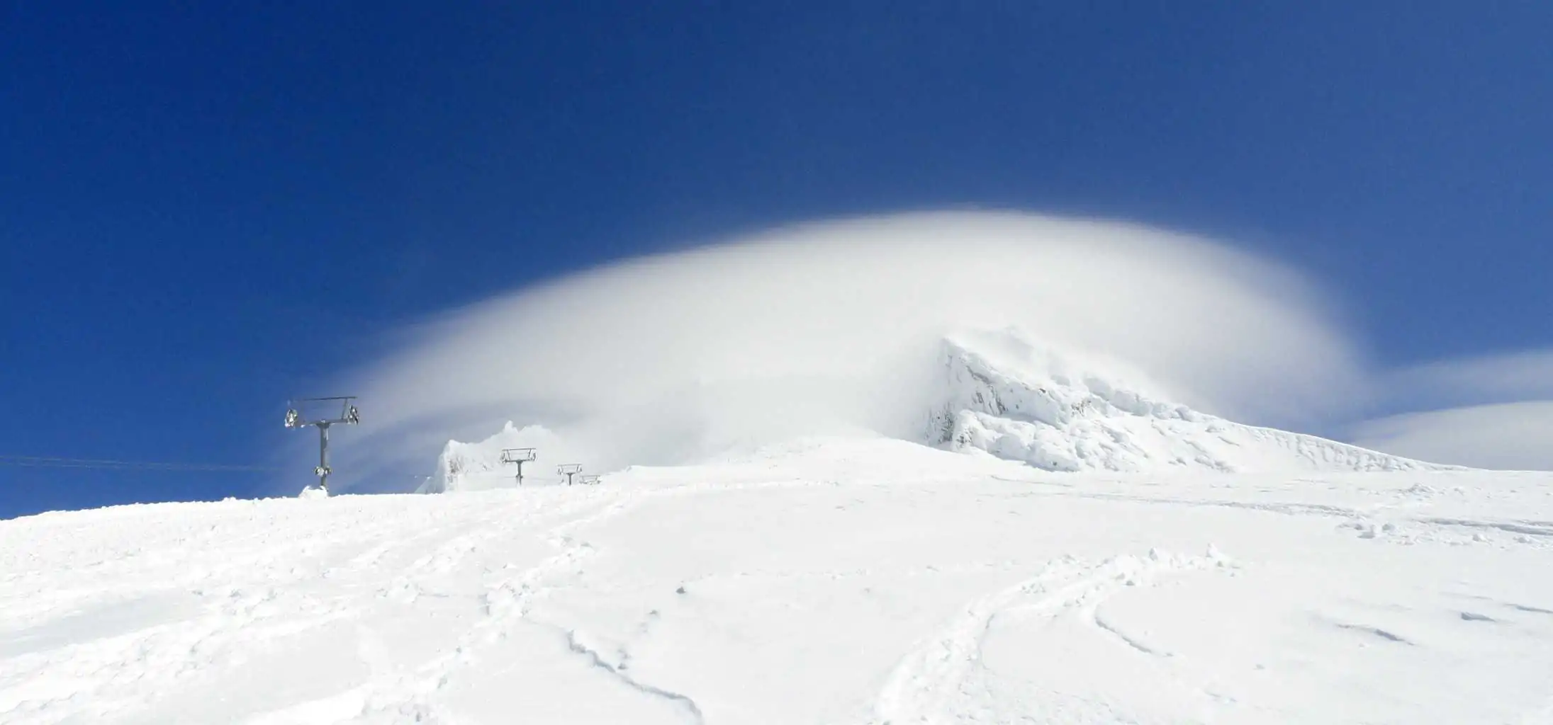 The lovely lenticular that prevented us from summiting Mount Hood