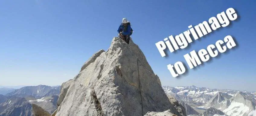 Climbing in the Sierra Nevadas