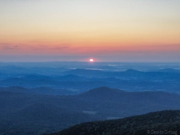 Sunrise from Old Rag
