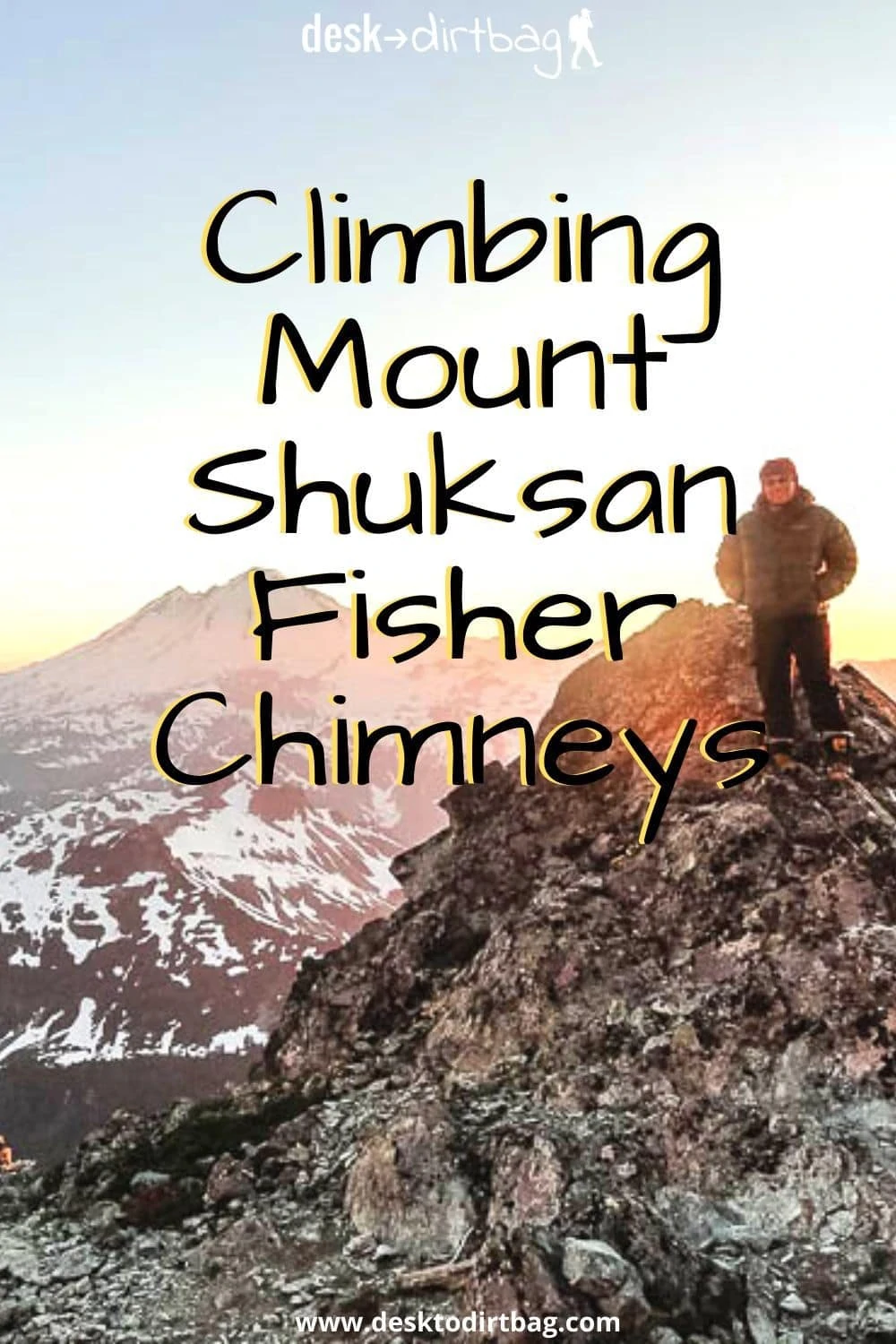 Climbing Mount Shuksan Fisher Chimneys: One of the 50 Classic Climbs washington, trip-reports, alpine