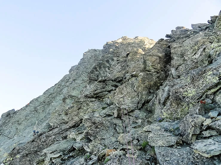 Climbing Mount Shuksan Fisher Chimneys: One of the 50 Classic Climbs washington, trip-reports, alpine