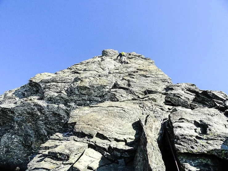 Climbing Mount Shuksan Fisher Chimneys: One of the 50 Classic Climbs washington, trip-reports, alpine