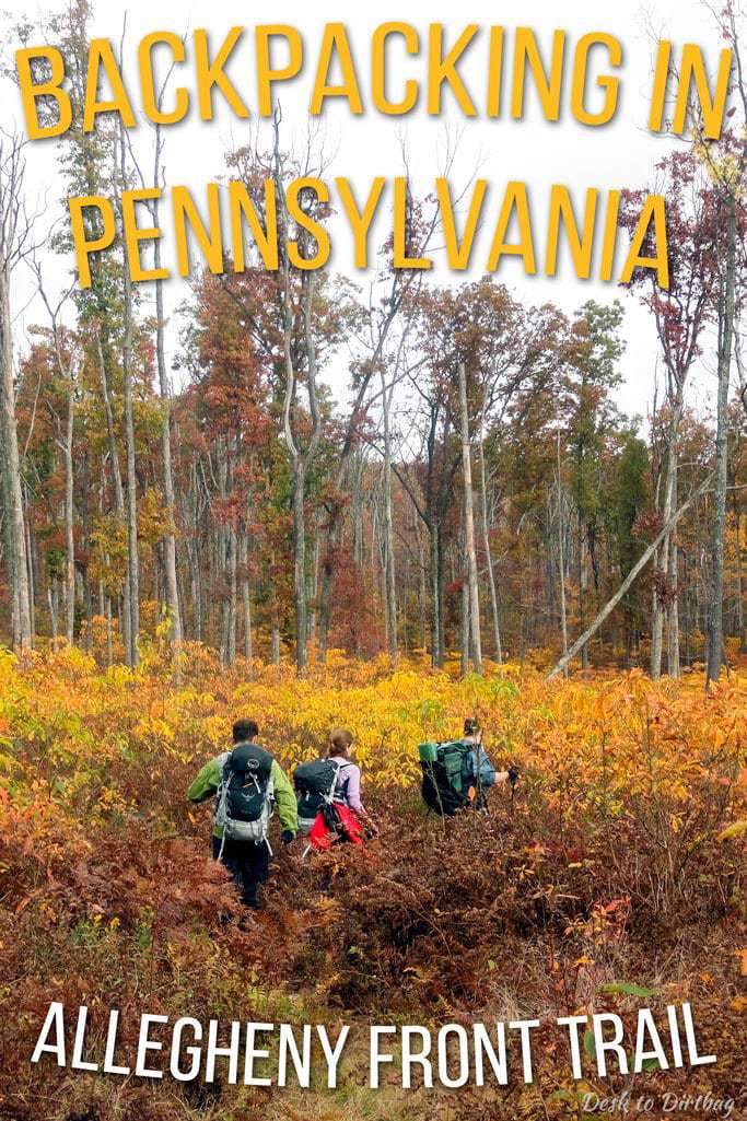 top backpacking trips in pennsylvania