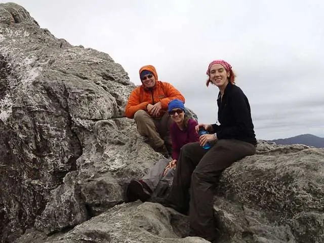 Hanging out in the rocks along the Virginia Triple Crown