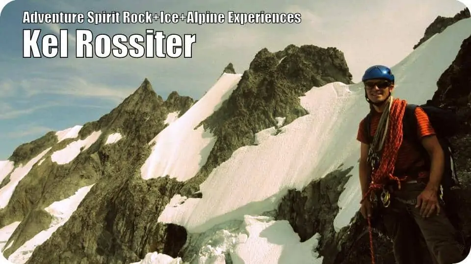 Kel Rossiter on the Torment Forbidden Traverse