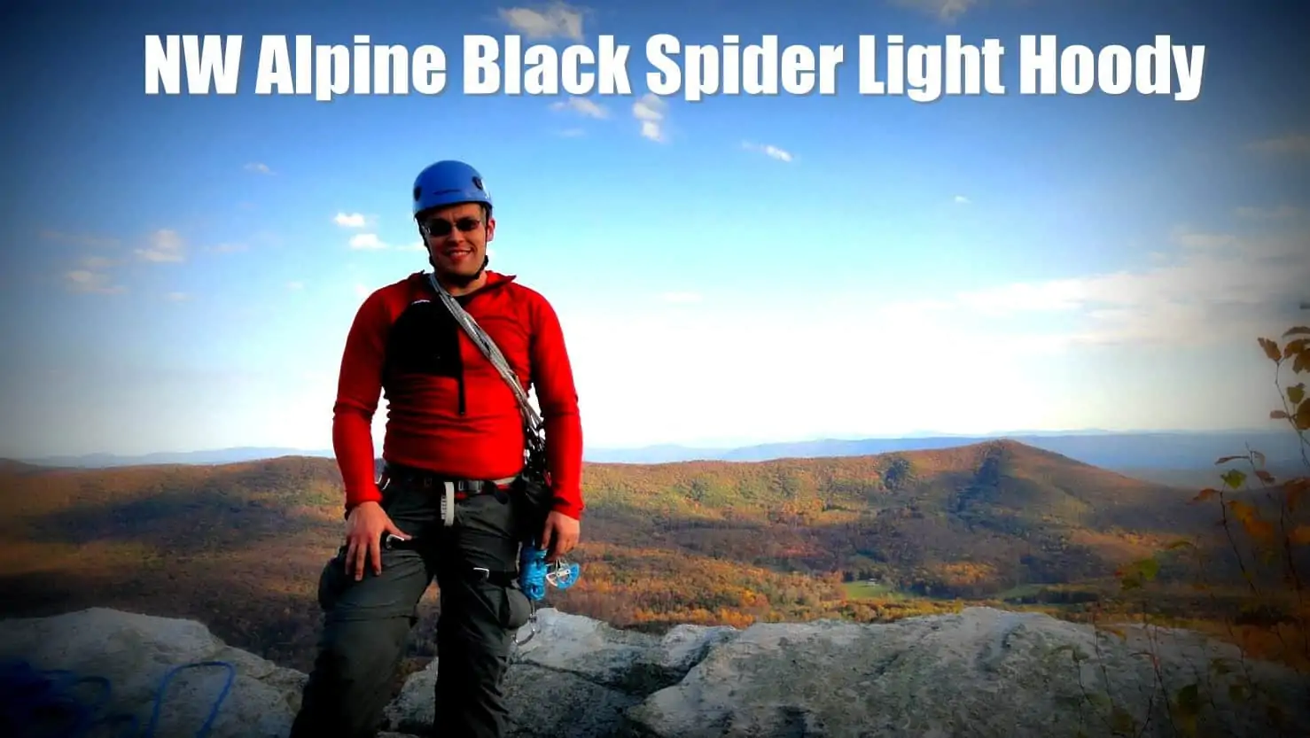 NW Alpine Black Spider Light Hoody