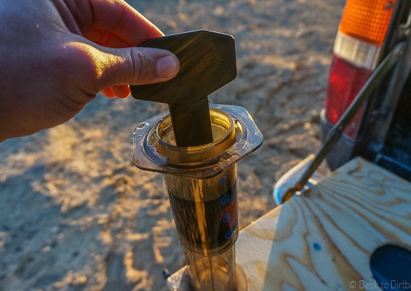 Aeropress Coffee Maker - Desk to Dirtbag