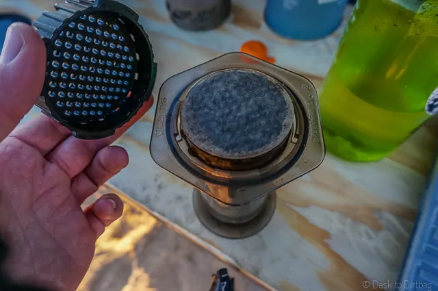 Remove the cap. The Best Camping Coffee Maker & How to Make Coffee While Camping