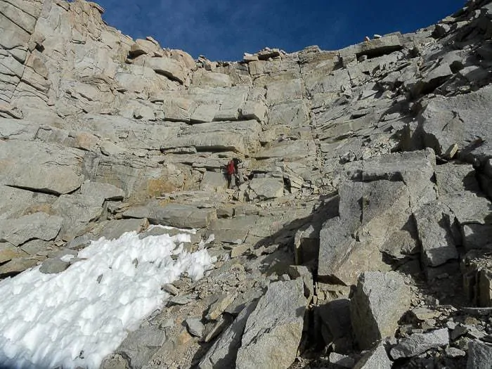 Climbing Mount Whitney via the East Buttress trip-reports, rock-climbing, alpine