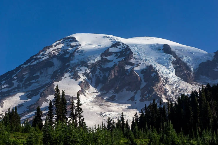 Climbing Mount Rainier via the Kautz Glacier Route washington, trip-reports, alpine