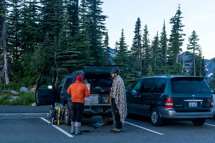 Climbing Mount Rainier via the Kautz Glacier Route washington, trip-reports, alpine