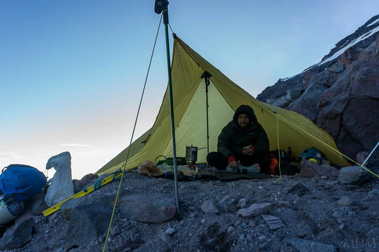 Climbing Mount Rainier via the Kautz Glacier Route washington, trip-reports, alpine