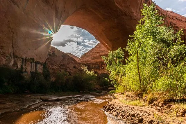 J Hamblin Arch in Coyote Gulch - Backpacking Coyote Gulch in Grand Staircase Escalante