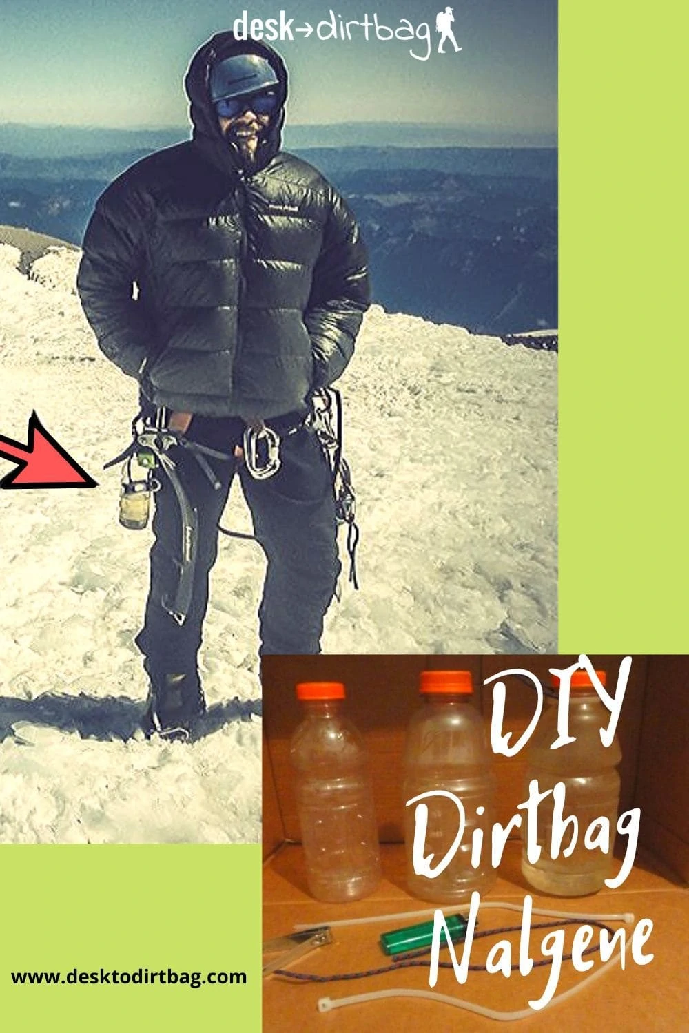 How to Make Your Own DIY Dirtbag Nalgene Holster how-to, gear-reviews