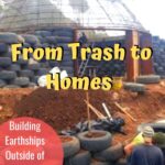 From Trash to Homes - Building Earthships Outside of Bogota, Colombia south-america