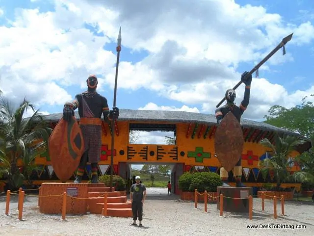 The former bullfighting ring turned Museo Africano.