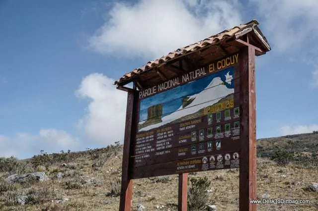 Welcome to Parque Nacional Natural El Cocuy. one of the reasons to visit Colombia