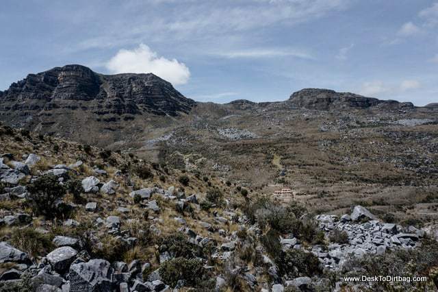 Hike into Lago Pintado. - Sierra Nevada del Cocuy Colombia