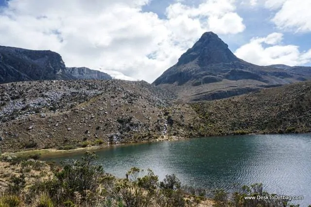 Beautiful lakes near the camp. - Sierra Nevada del Cocuy Colombia