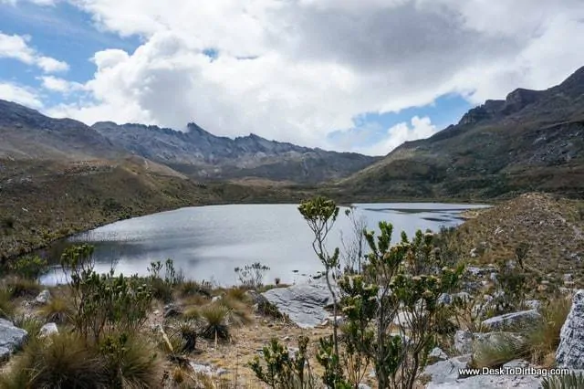 More lakes on the trek to Paso Cusiri - Sierra Nevada del Cocuy Colombia