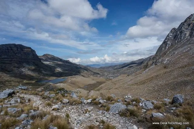 Paisaje en el paso - Sierra Nevada del Cocuy