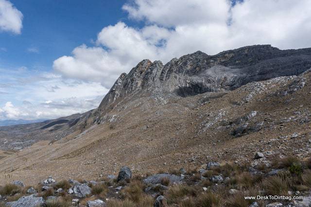 Interesting geologic formations. - Sierra Nevada del Cocuy Colombia