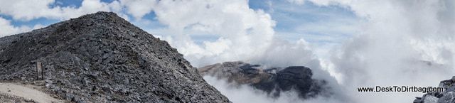 Panorama from Paso Cusiri. - Sierra Nevada del Cocuy Colombia