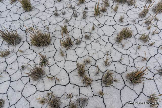 Parched earth. - Sierra Nevada del Cocuy Colombia