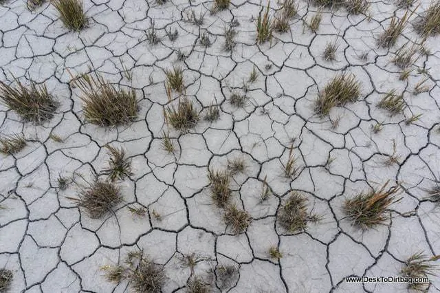 Parched earth. - Sierra Nevada del Cocuy Colombia