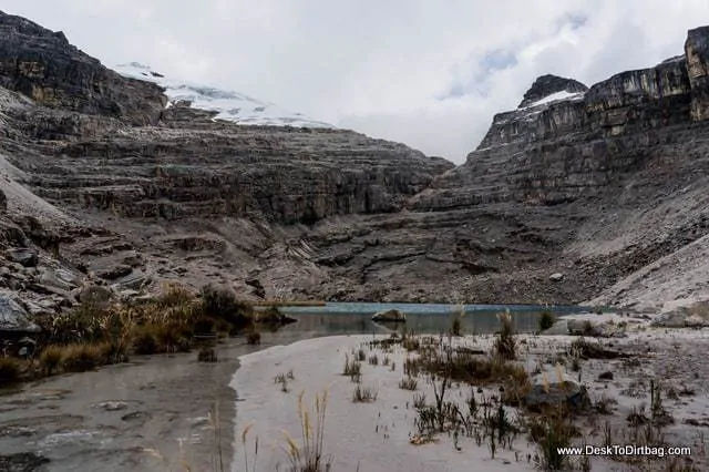 Sandy beaches at the base of Pan de Azucar. - Sierra Nevada del Cocuy Colombia