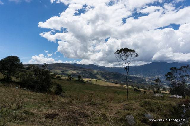 Pretty shot of the scenery on the hike back to town. - Sierra Nevada del Cocuy Colombia