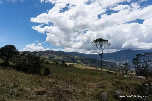 Pretty shot of the scenery on the hike back to town. - Sierra Nevada del Cocuy Colombia