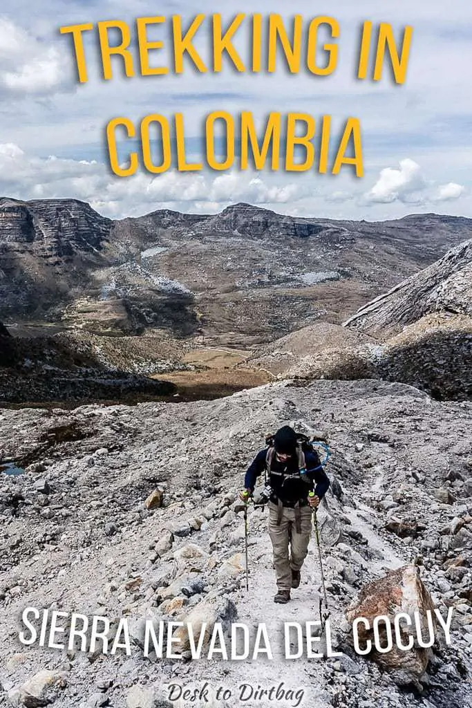 Trekking in Colombia - Sierra Nevada del Cocuy