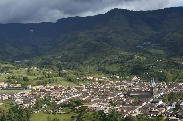 Paragliding is another popular activity in the area.