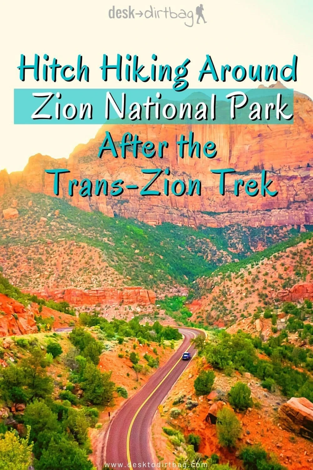 Hitch Hiking Around Zion National Park After the Trans-Zion Trek utah, photography, featured