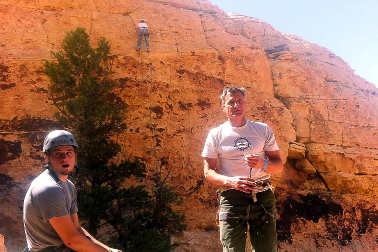Arno Ilgner at Red Rock Rendezvous