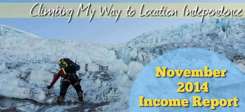 November 2014 Income Report