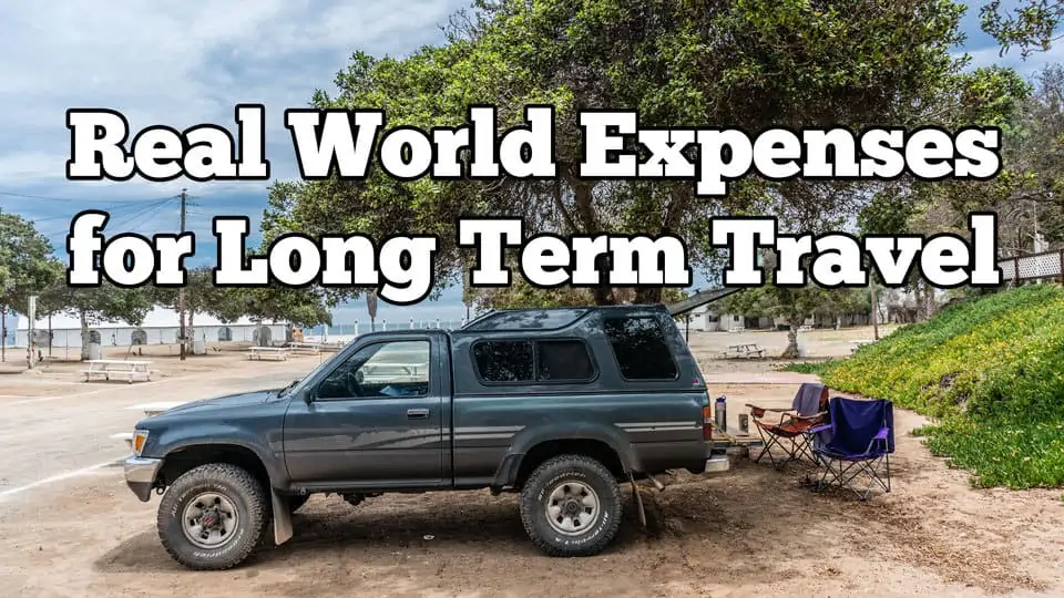 real world travel expenses for long term road trips