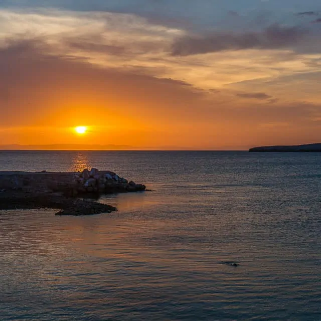 Sunset from Pichilingue