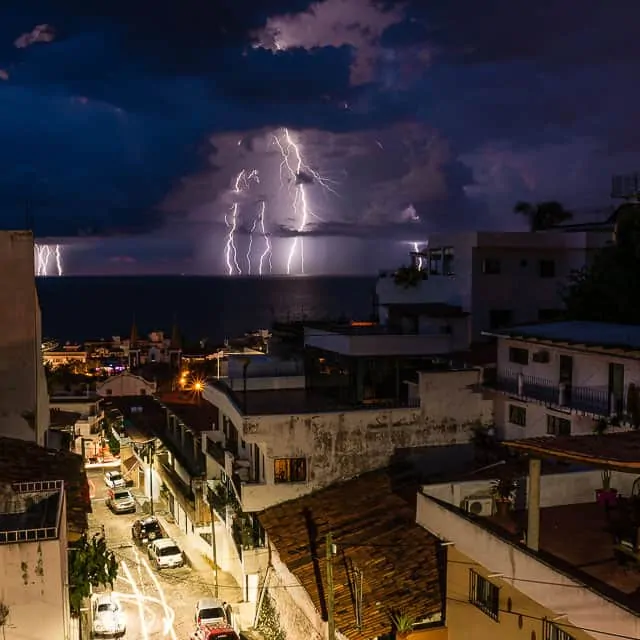 Lightning in Puerto Vallarta