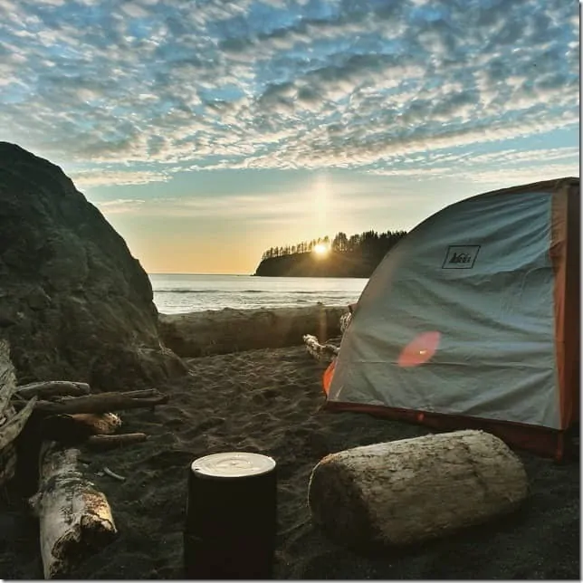 Camp next to the roar of the Pacific Ocean at Third Beach - 49 Places to Visit on the Ultimate West Coast Road Trip