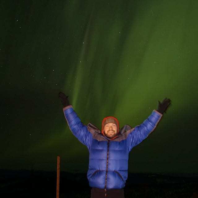The Northern Lights in Fairbanks Alaska