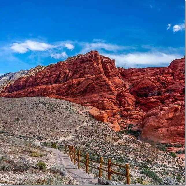 Explore the red rocks just outside of Las Vegas - 49 Places to Visit on the Ultimate West Coast Road Trip