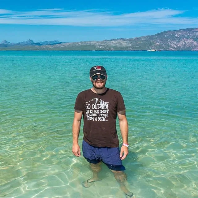 Gulf of California outside of Loreto Mexico