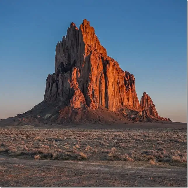 See Shiprock rise from the desert floor. - 49 Places to Visit on the Ultimate West Coast Road Trip