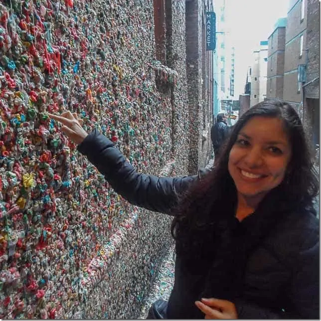 Explore the weird side of Seattle - the Gum Wall - 49 Places to Visit on the Ultimate West Coast Road Trip
